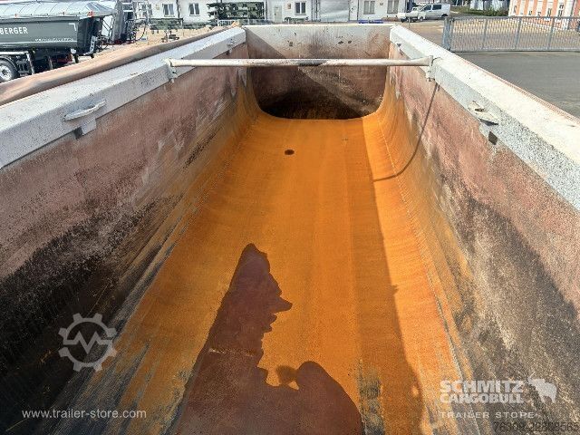 Sklopný návěs Schmitz Cargobull Kipper Stahlrundmulde Thermomulde 29m³