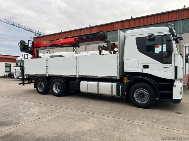 Autolaadkraan IVECO STRALIS 460 E6*PALFINGER 14M*LENK-/LIFT *ACC*