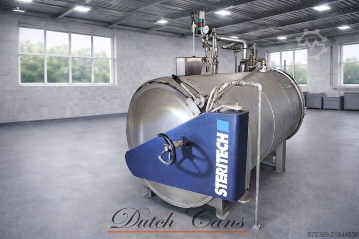 Autoclave for cans Steritech autoclave for cans