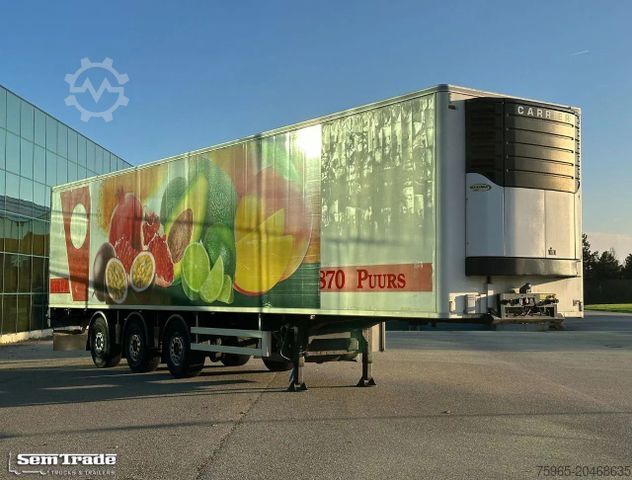 Semirremolque frigorífico CHEREAU RENDERS CARRIER MAXIMA 1300 2X STEERING AXLE 1X