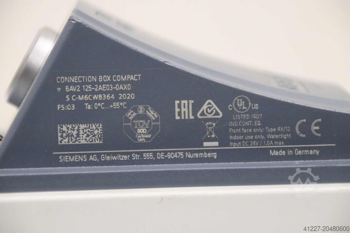 HMI connection box Siemens 6AV2125-2AE03-0AX0