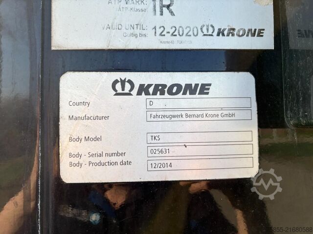 Chladírenská/mrazírenská přeprava Krone N/A Carrier Vector 1350 / Liftaxle / Loading li...