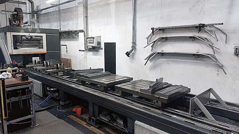Profile Machining Center Elumatec SBZ 140