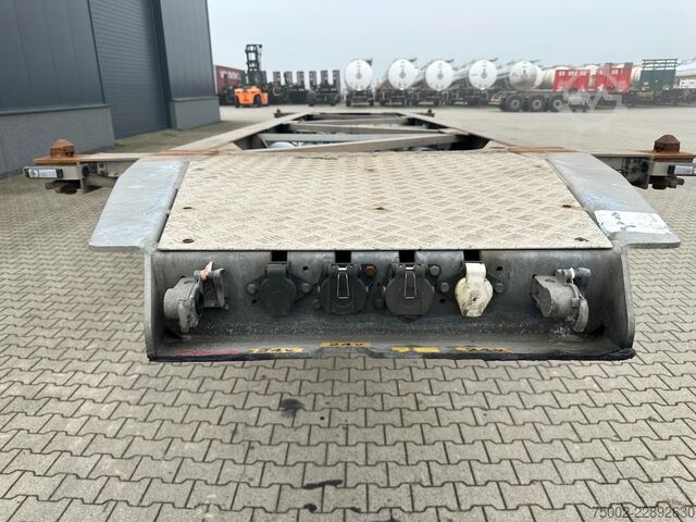  Van Hool 20FT ADR CHASSIS / galvanized / MB DISC / 2x li...