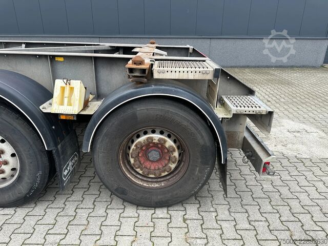  Van Hool 20FT ADR CHASSIS / galvanized / MB DISC / 2x li...