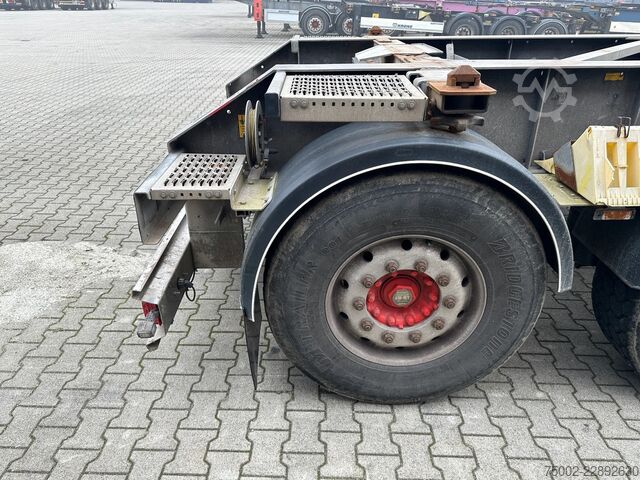  Van Hool 20FT ADR CHASSIS / galvanized / MB DISC / 2x li...