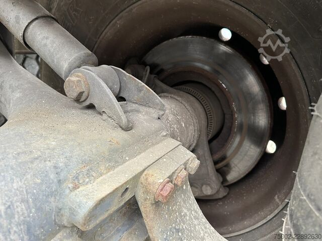  Van Hool 20FT ADR CHASSIS / galvanized / MB DISC / 2x li...