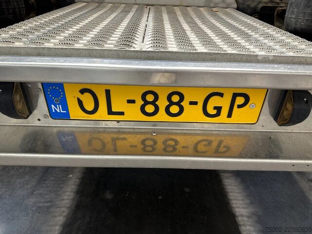  Van Hool 20FT ADR CHASSIS / galvanized / MB DISC / 2x li...