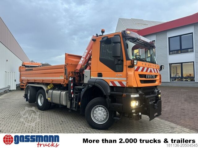 Sklápěcí vůz Iveco Trakker AD260T41WY/PS 6x4-4, EEV, Lenk-/Liftachse,
