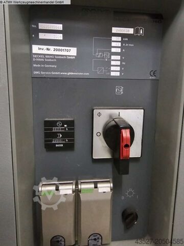 Milling machining centers - universal DECKEL-MAHO DMU 70