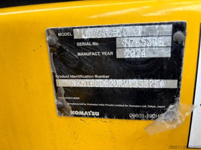 Crawler excavator Komatsu PC 210-10M0 (New / Non CE Certified)
