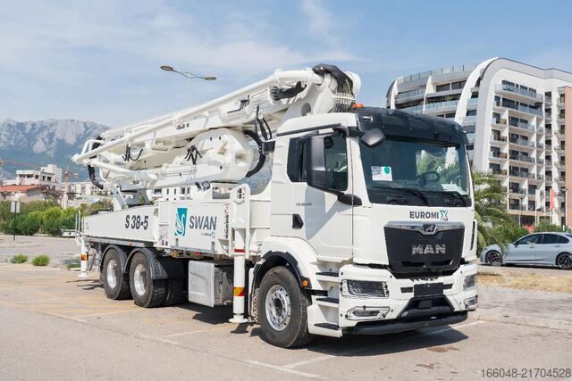 Mixeur MAN TGS 26.520 MAN TGS 26.520 6x4 SWAN TSP 38-5 160...