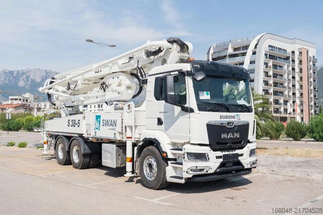 Mixeur MAN TGS 26.520 MAN TGS 26.520 6x4 SWAN TSP 38-5 160...