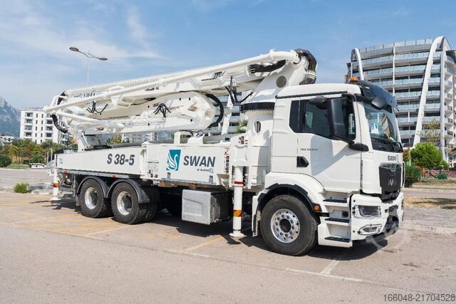 Mixeur MAN TGS 26.520 MAN TGS 26.520 6x4 SWAN TSP 38-5 160...