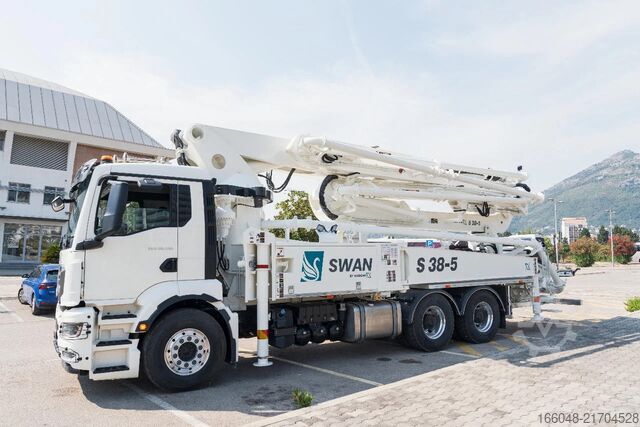 Mixeur MAN TGS 26.520 MAN TGS 26.520 6x4 SWAN TSP 38-5 160...