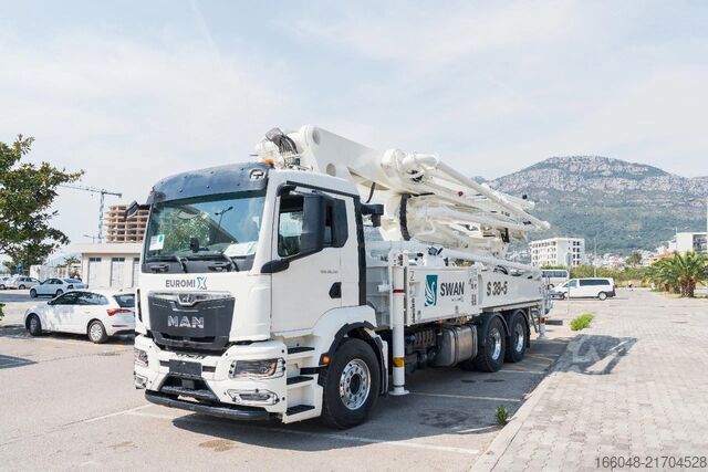 Mixeur MAN TGS 26.520 MAN TGS 26.520 6x4 SWAN TSP 38-5 160...