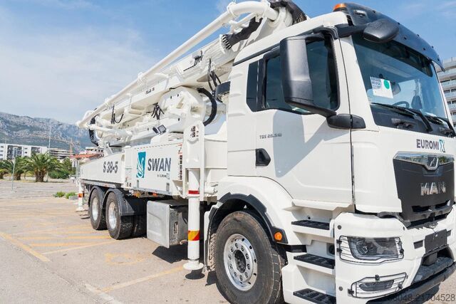 Mixeur MAN TGS 26.520 MAN TGS 26.520 6x4 SWAN TSP 38-5 160...