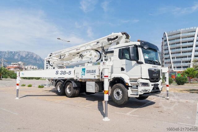 Mixeur MAN TGS 26.520 MAN TGS 26.520 6x4 SWAN TSP 38-5 160...