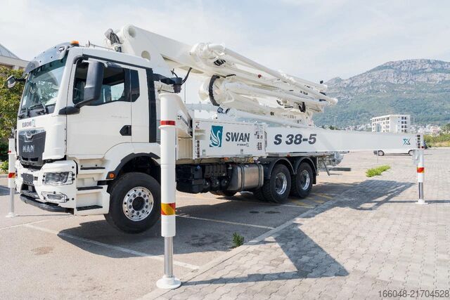 Mixeur MAN TGS 26.520 MAN TGS 26.520 6x4 SWAN TSP 38-5 160...