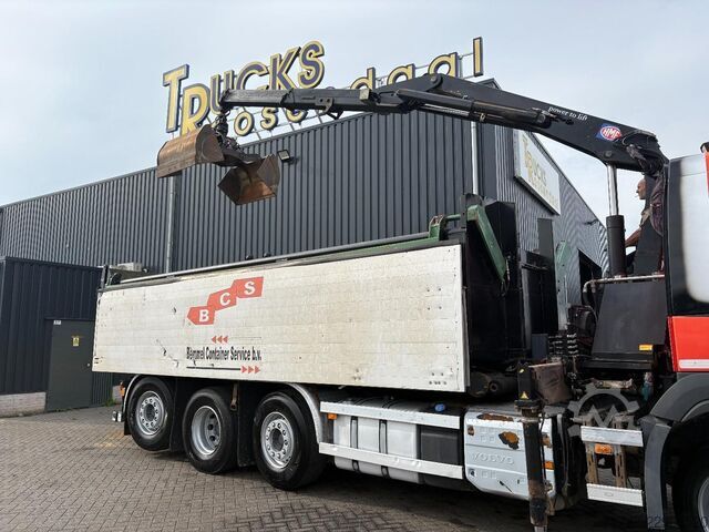 Kraanwagen Volvo FM 420 + HMF 1643 Z2---2X EXT. + REMOTE + TIPPE...