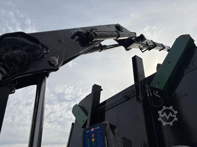 Kraanwagen Volvo FM 420 + HMF 1643 Z2---2X EXT. + REMOTE + TIPPE...