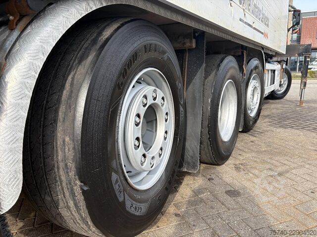 Kraanwagen Volvo FM 420 + HMF 1643 Z2---2X EXT. + REMOTE + TIPPE...