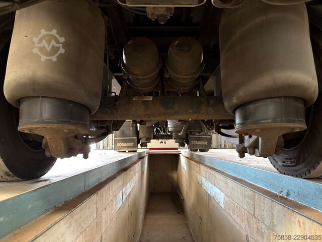 Anhänger-Wechselfahrgestell SOMMER Lafette Verzinkt langer Hub 17,5 Reifen