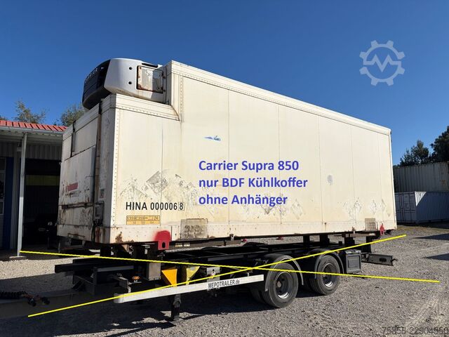 Carroçaria intercambiável com estrutura frigorífica Schmitz Cargobull BDF Kühlkoffer Carrier 850 Innen 2,40m
