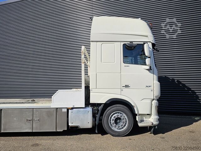 Furgon samochodowy do przewozu aut DAF XF 530 6x2 / OPRIJ - MACHINE TRANSPORT