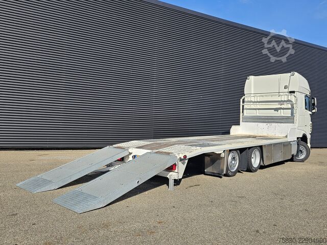 Furgon samochodowy do przewozu aut DAF XF 530 6x2 / OPRIJ - MACHINE TRANSPORT