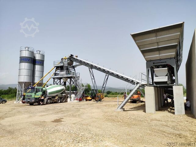 Stationäre Betonmischanlage 160m3 stationary concrete batching plant 160m3 stationary concrete batching plant