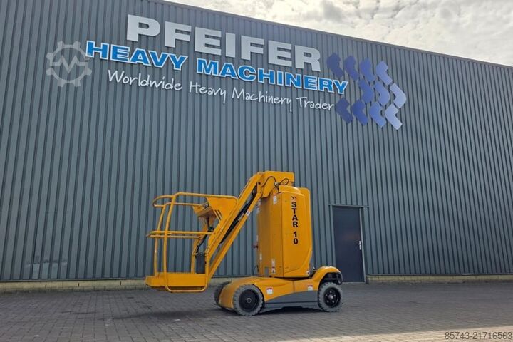 Αρθρωτή τηλεσκοπική πλατφόρμα εργασίας Haulotte STAR 10 Electric, 10m Working Height, 3m Reach, 20