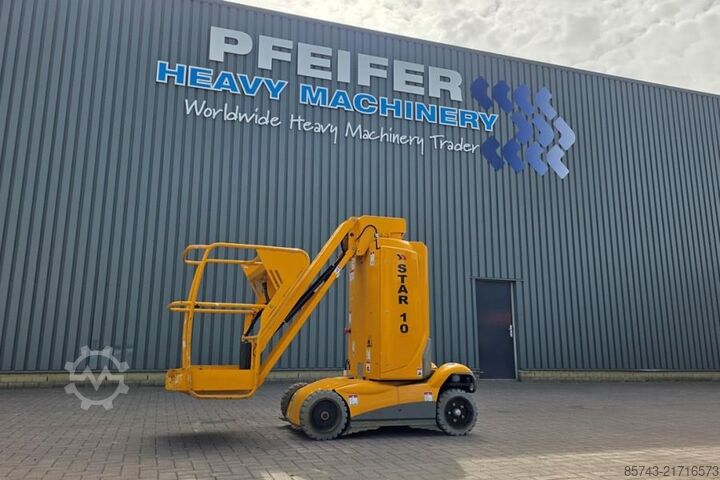 Αρθρωτή τηλεσκοπική πλατφόρμα εργασίας Haulotte STAR 10 Electric, 10m Working Height, 3m Reach, 20