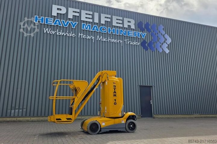 Αρθρωτή τηλεσκοπική πλατφόρμα εργασίας Haulotte STAR 10 Electric, 10m Working Height, 3m Reach, 20