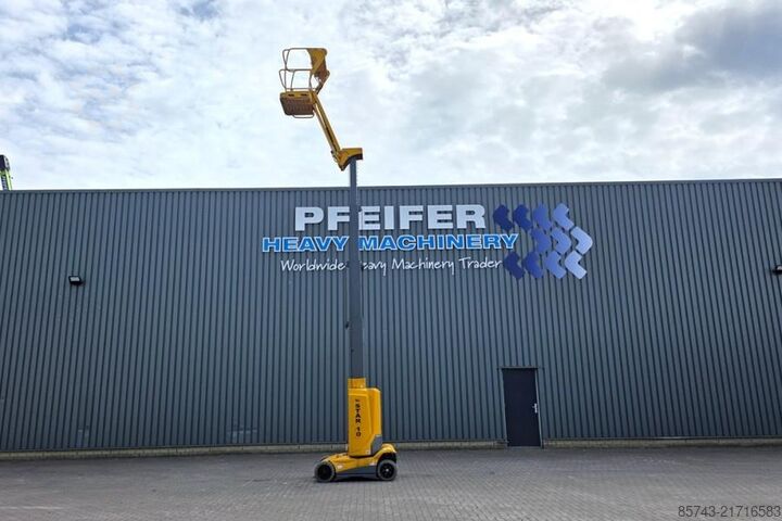 Αρθρωτή τηλεσκοπική πλατφόρμα εργασίας Haulotte STAR 10 Electric, 10m Working Height, 3m Reach, 20