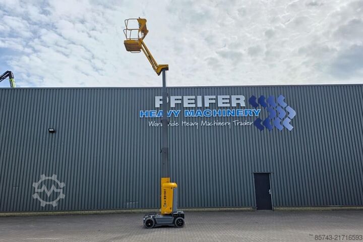 Αρθρωτή τηλεσκοπική πλατφόρμα εργασίας Haulotte STAR 10 Electric, 10m Working Height, 3m Reach, 20