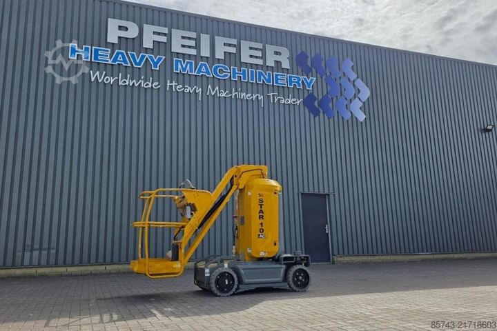 Αρθρωτή τηλεσκοπική πλατφόρμα εργασίας Haulotte STAR 10 Electric, 10m Working Height, 3m Reach, 20