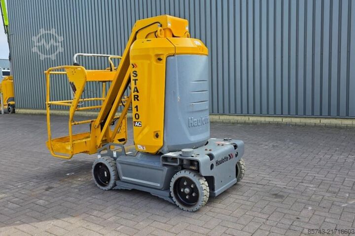 Αρθρωτή τηλεσκοπική πλατφόρμα εργασίας Haulotte STAR 10 Electric, 10m Working Height, 3m Reach, 20