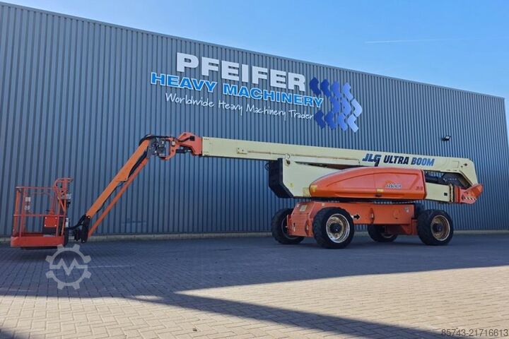 Αρθρωτή τηλεσκοπική πλατφόρμα εργασίας JLG 1250AJP Diesel, 4x4x4 Drive, 40.1m Working Height,