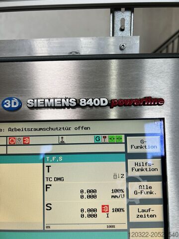 Universal machining center Deckel Maho DMU 50