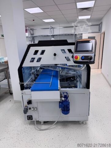 Produção de máscaras cirúrgicas descartáveis PIA Automation Amberg GmbH Montageanlage Einwegmasken