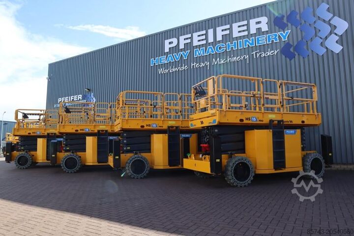 Schaarlift Haulotte HS15EPRO Unused, Valid Inspection, *Guarantee! Ful