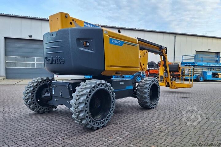 Scharnierende telescopische hoogwerker Haulotte HA20LEPRO Valid Inspection, *Guarantee! Hybrid, 4x