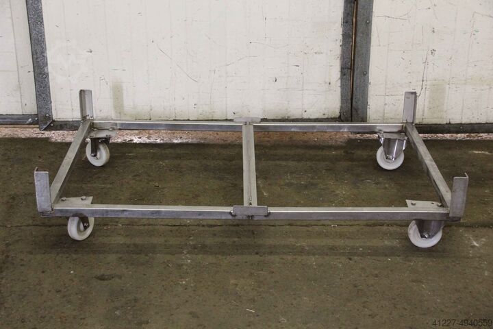 Transportvogn Edelstahl 1218/817/H260 mm