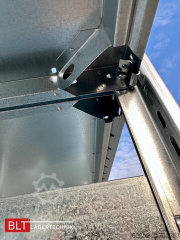 Modularna polica ca. 30,06 lfm. Fachbodenregale META H: 200 cm , T: 40 cm , 150 kg pro Ebene