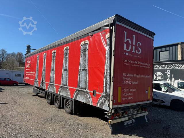 Påhængsvogn Sattelgardinside (Mega) Schmitz Cargobull SCS 24/L 13.62 MEGA