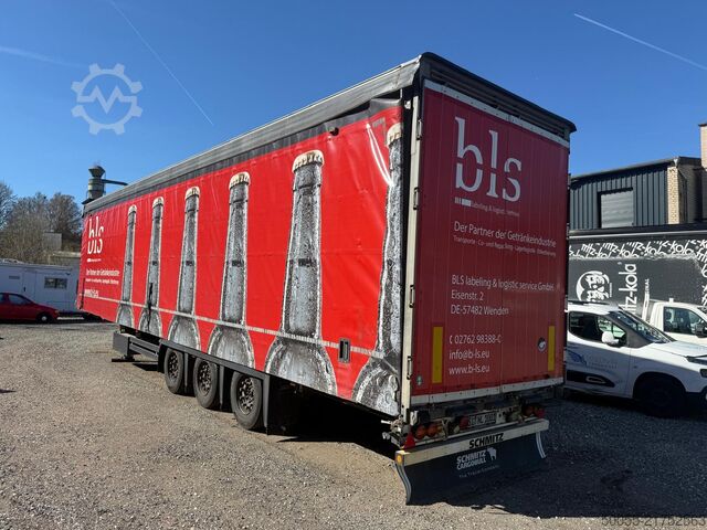 Påhængsvogn Sattelgardinside (Mega) Schmitz Cargobull SCS 24/L 13.62 MEGA