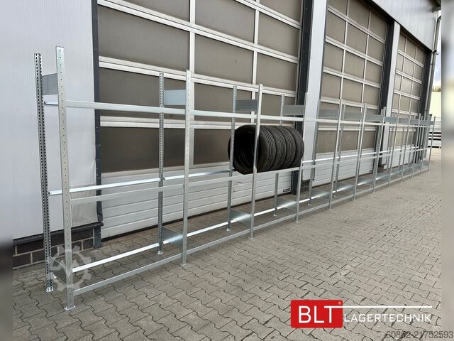 Modulreol ca. 34,56 lfm. Reifenregale META für bis zu 360 Reifen! Neuware