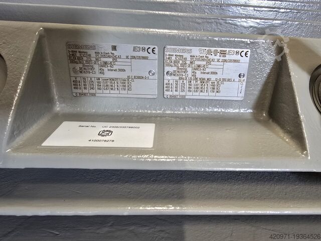 Elektrisk motor Siemens 160 KW