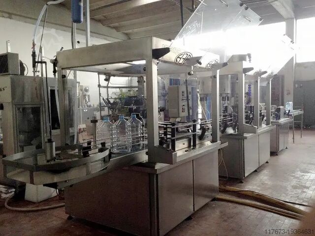 Línea completa de embotellado  
